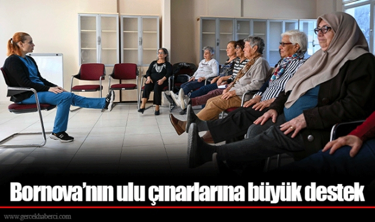 Bornova’nın ulu çınarlarına büyük destek