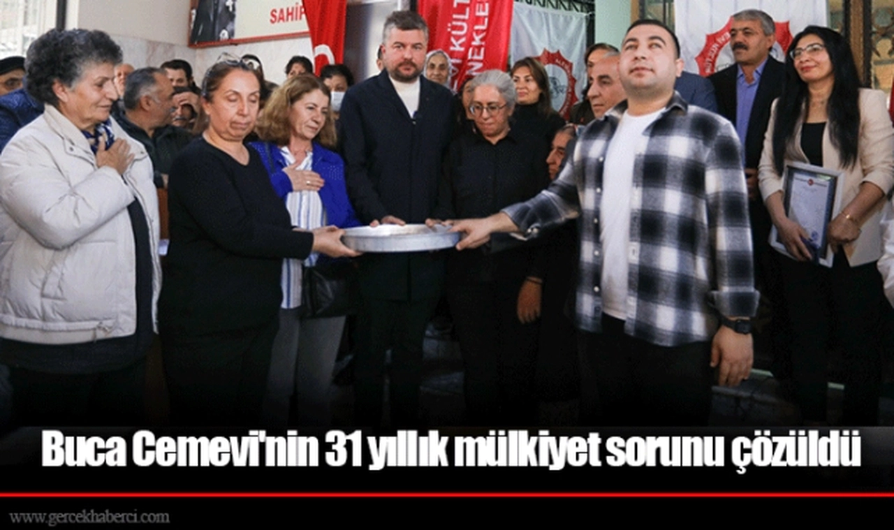 Buca Cemevi'nin 31 yıllık mülkiyet sorunu çözüldü