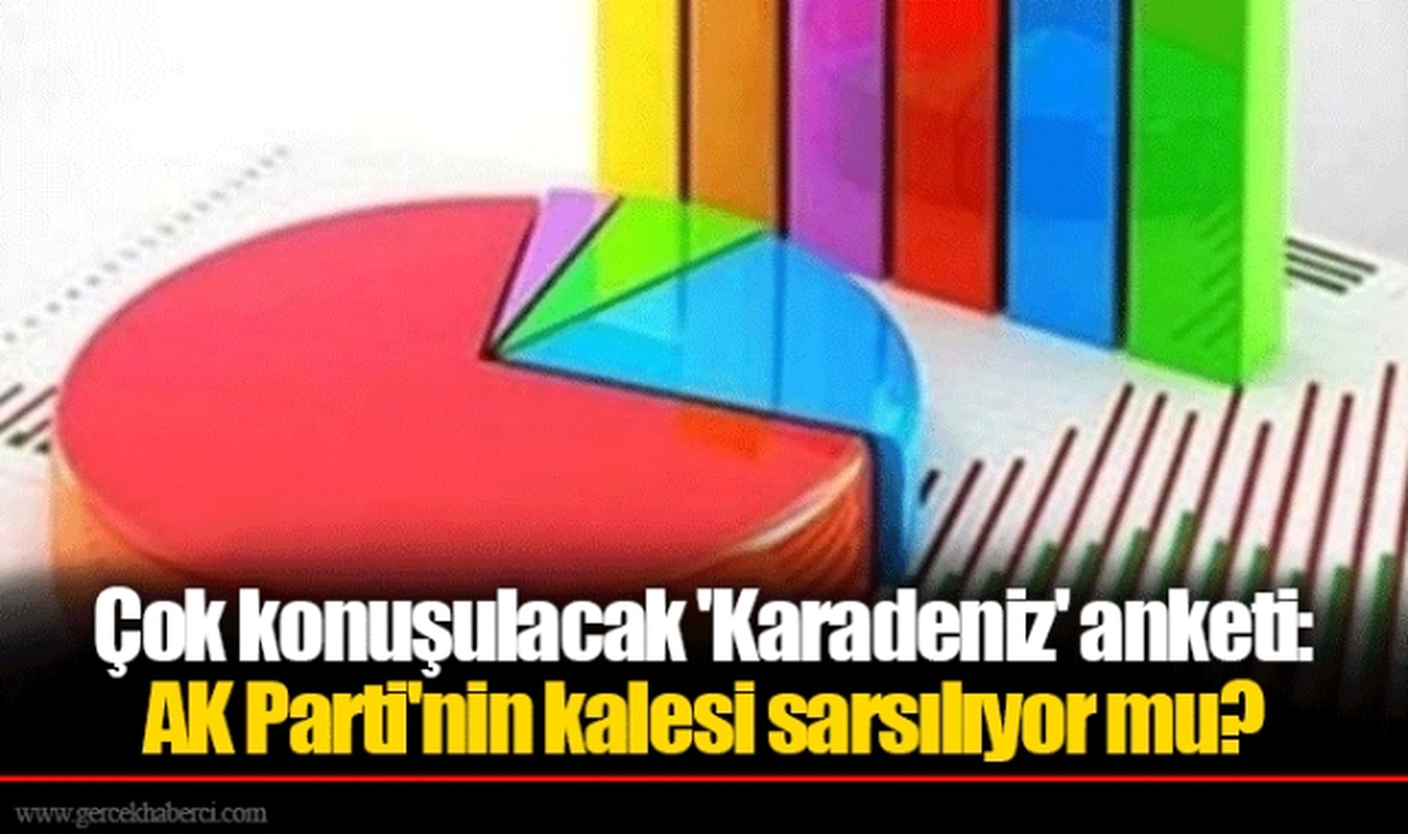 Çok konuşulacak 'Karadeniz' anketi: AK Parti'nin kalesi sarsılıyor mu?