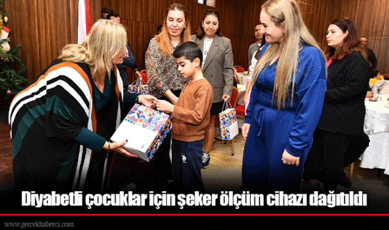 Diyabetli çocuklar için şeker ölçüm cihazı dağıtıldı