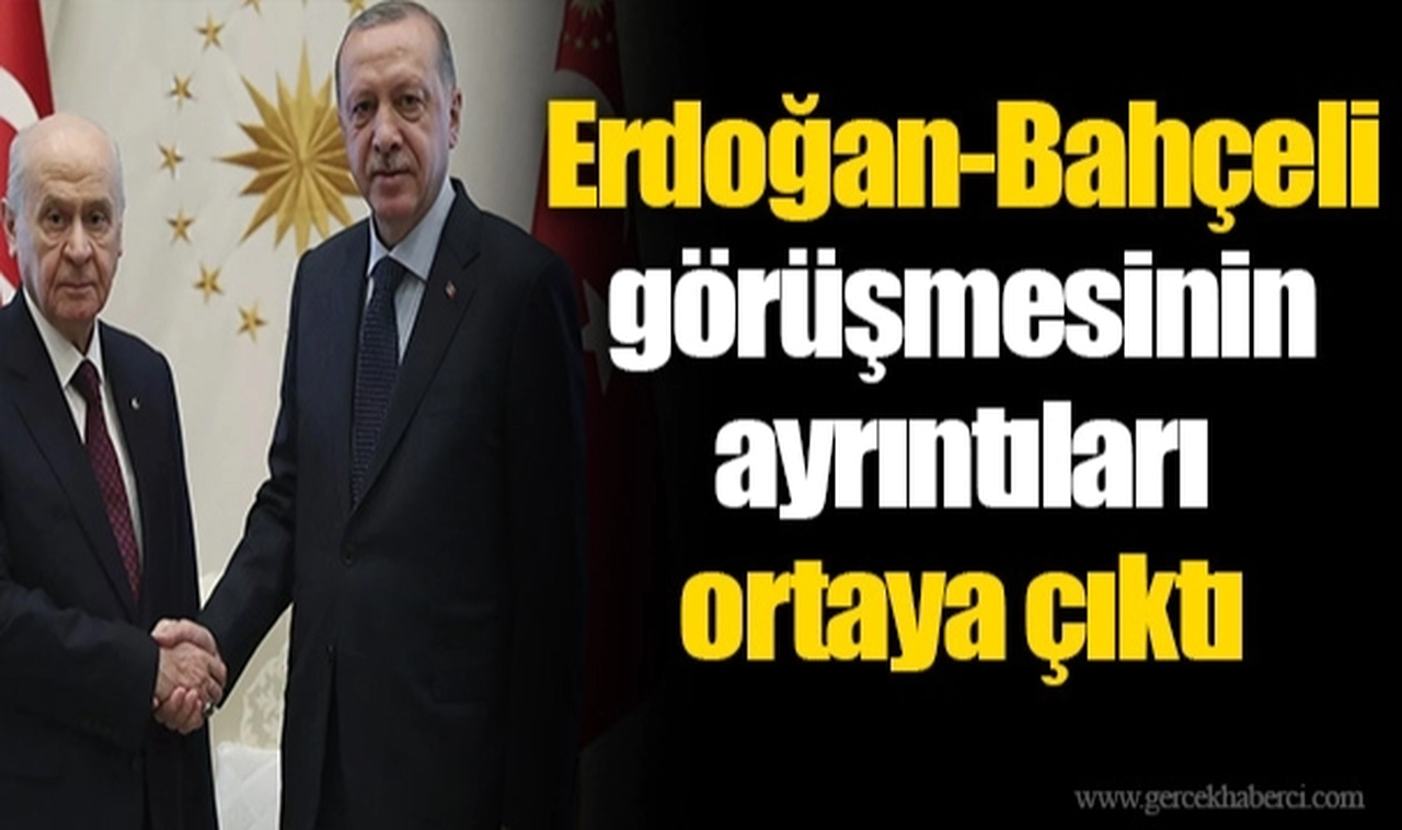 Erdoğan-Bahçeli görüşmesinin ayrıntıları ortaya çıktı: Sürpriz zirvede neler konuşuldu?