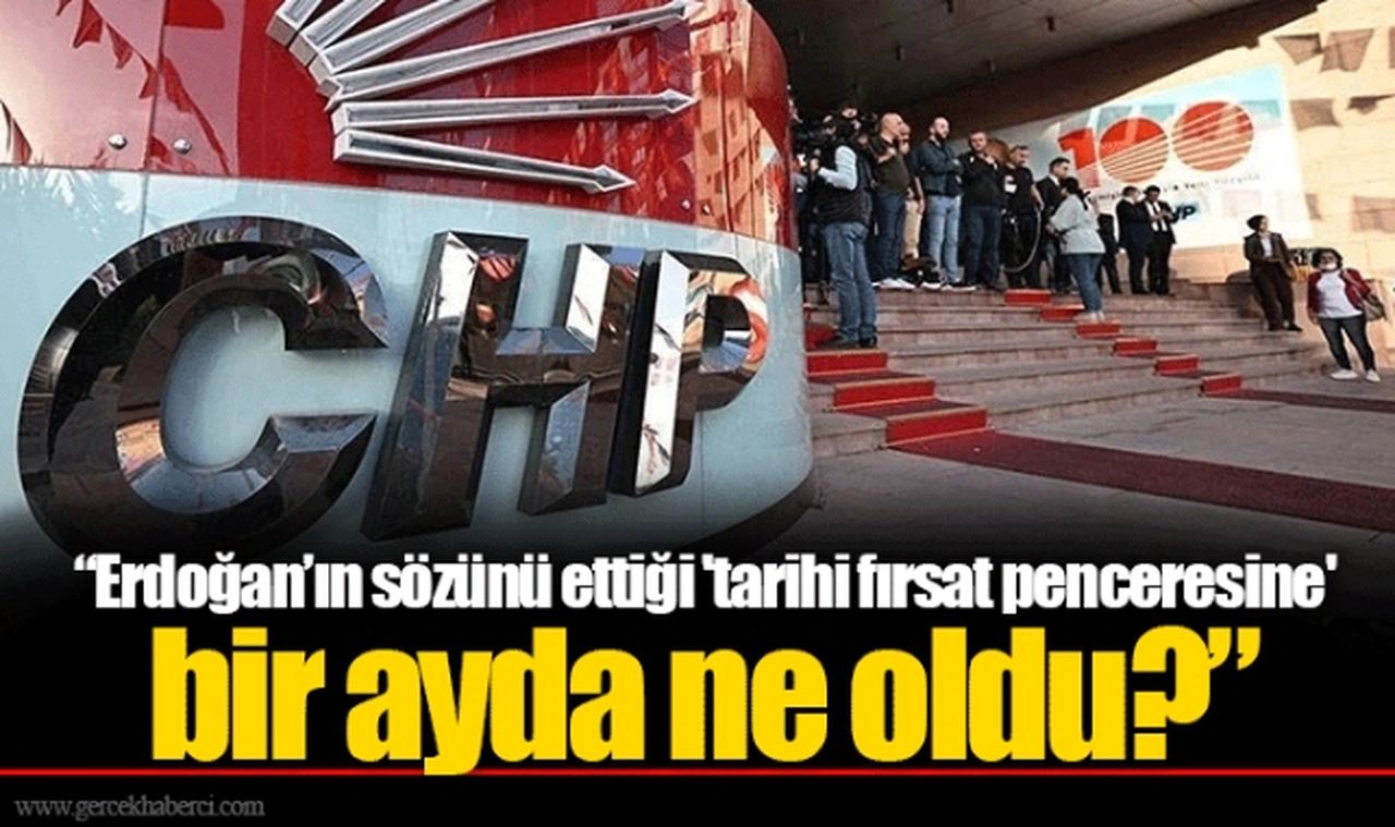 Erdoğan’ın sözünü ettiği 'tarihi fırsat penceresine' bir ayda ne oldu?