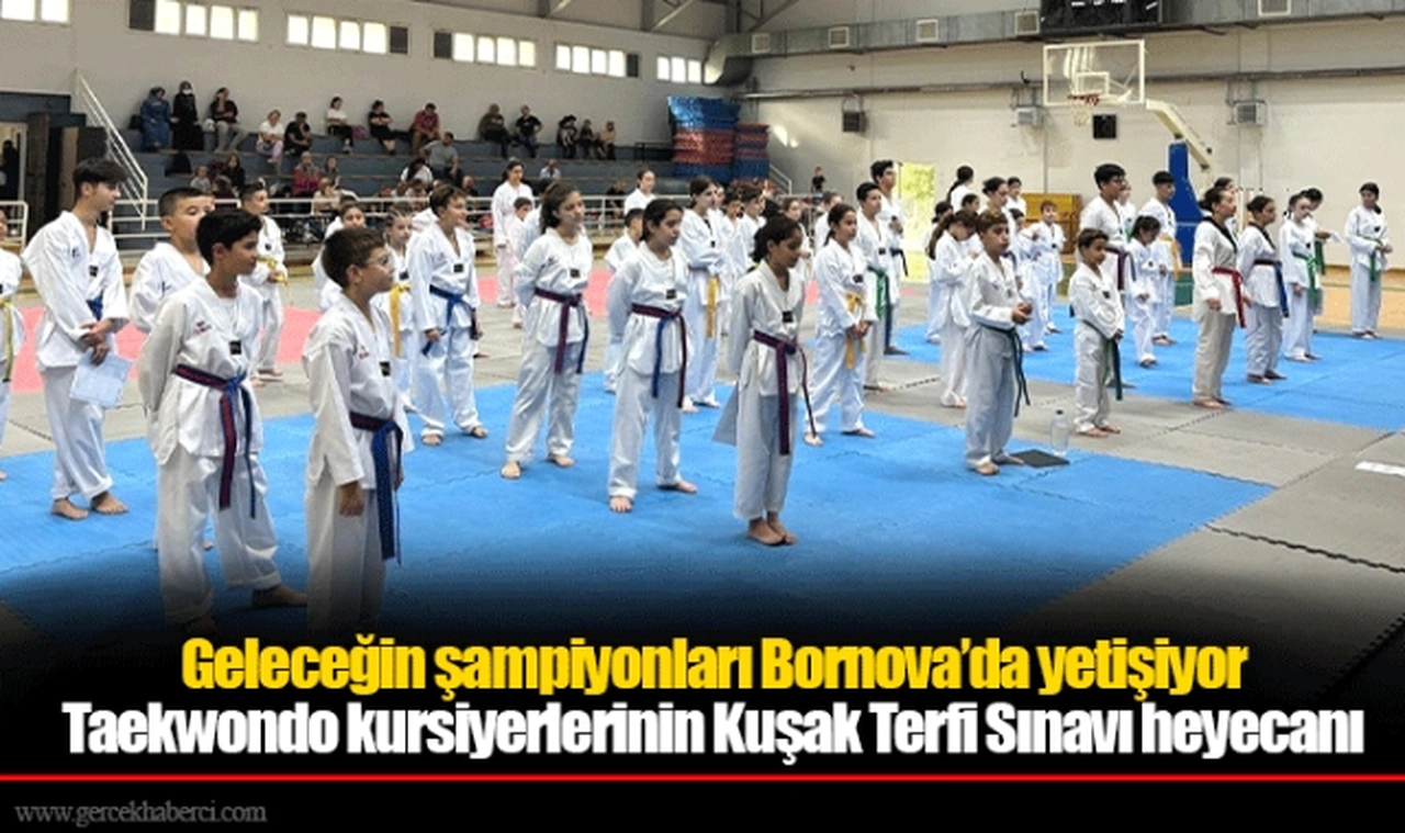 Geleceğin şampiyonları Bornova’da yetişiyor
