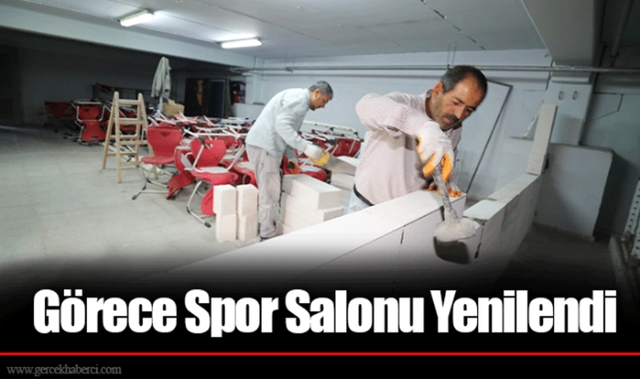 Görece Spor Salonu Yenilendi