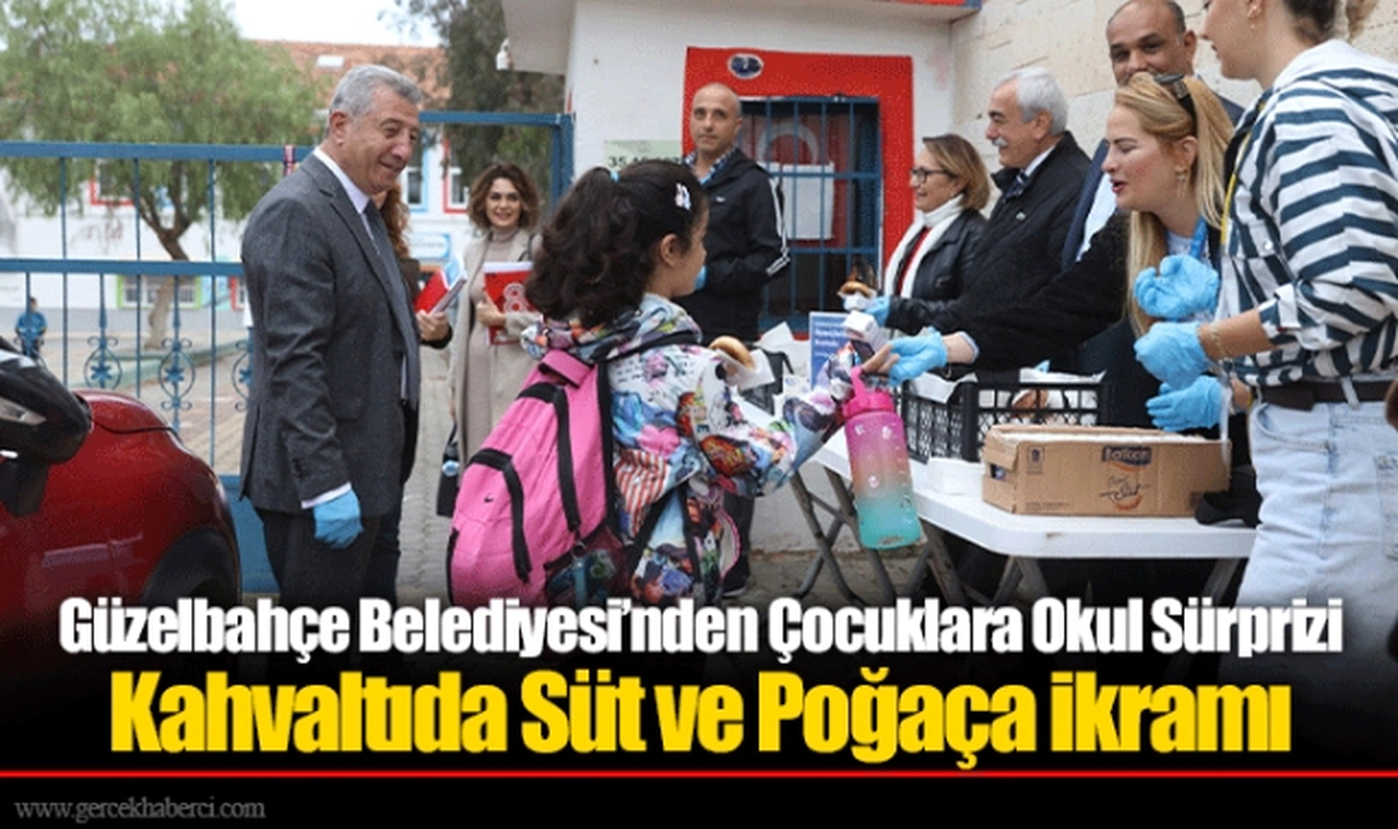 Güzelbahçe Belediyesi’nden Çocuklara Okul Sürprizi