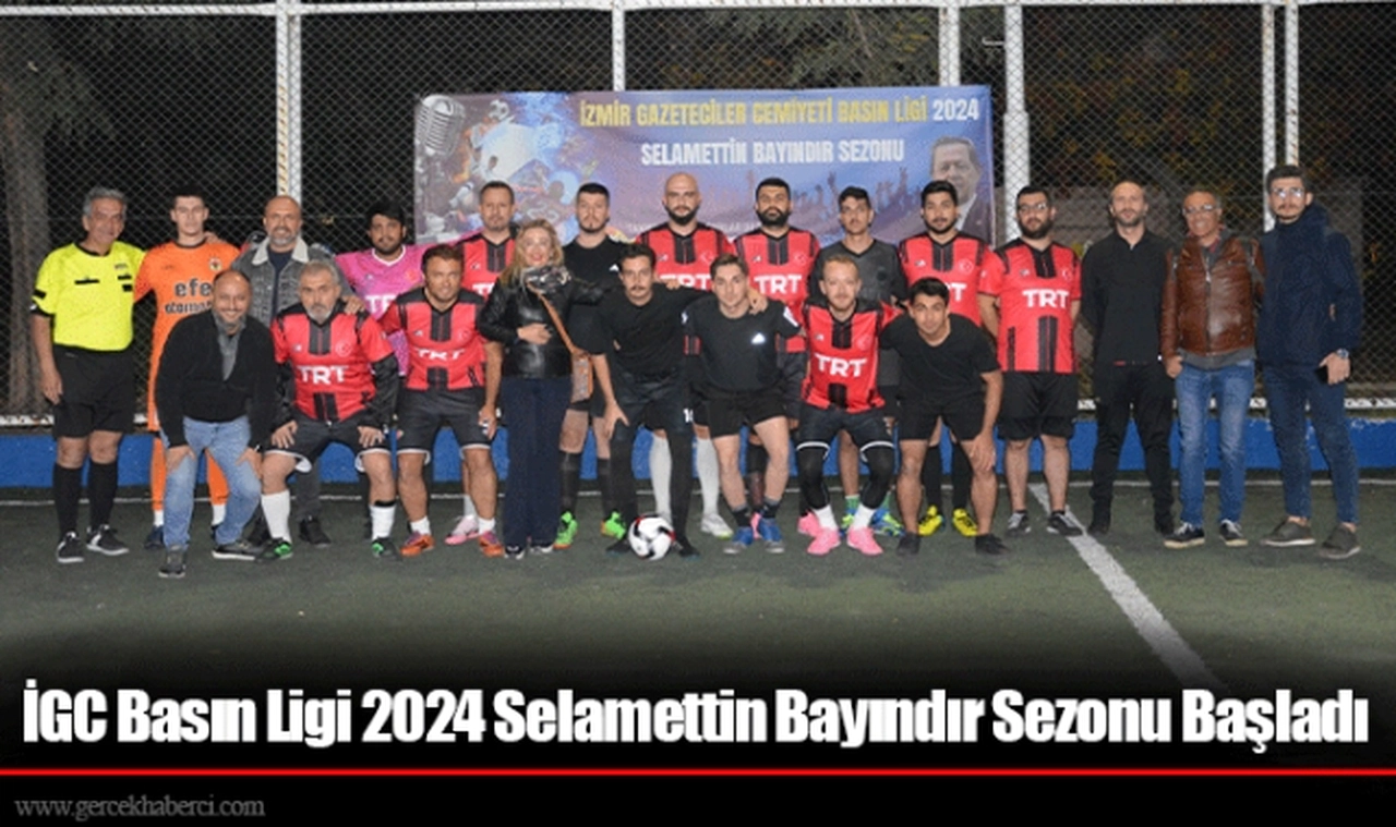İGC Basın Ligi 2024 Selamettin Bayındır Sezonu Başladı