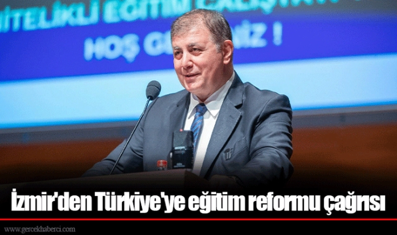 İzmir'den Türkiye'ye eğitim reformu çağrısı