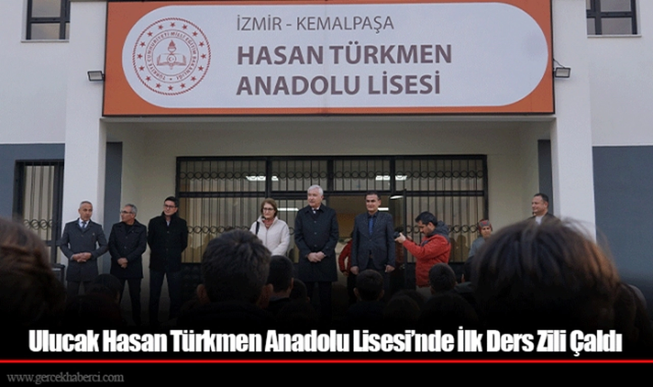 Ulucak Hasan Türkmen Anadolu Lisesi’nde İlk Ders Zili Çaldı