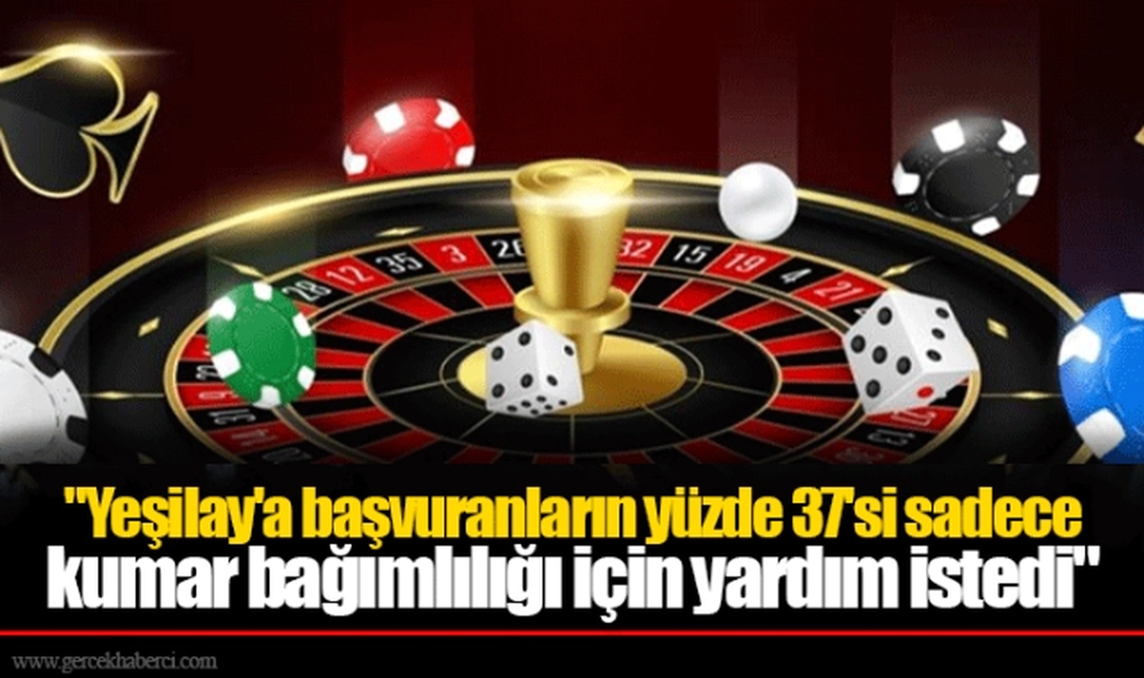 "Yeşilay'a başvuranların yüzde 37'si sadece kumar bağımlılığı için yardım istedi"