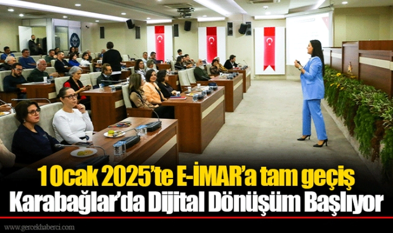 1 Ocak 2025’te E-İMAR’a tam geçiş