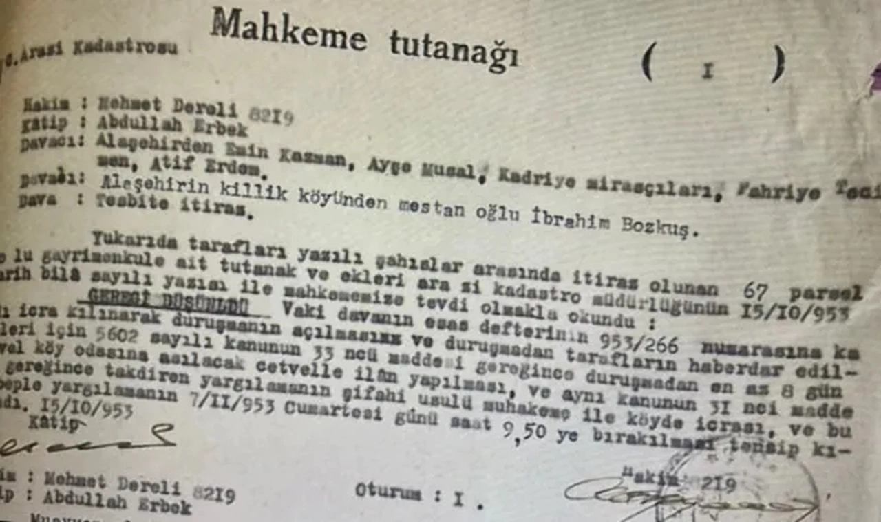 Avukatın ömrü yetmedi, 30 kez hakim değişti: 71 yıl süren dava nihayet çözüldü