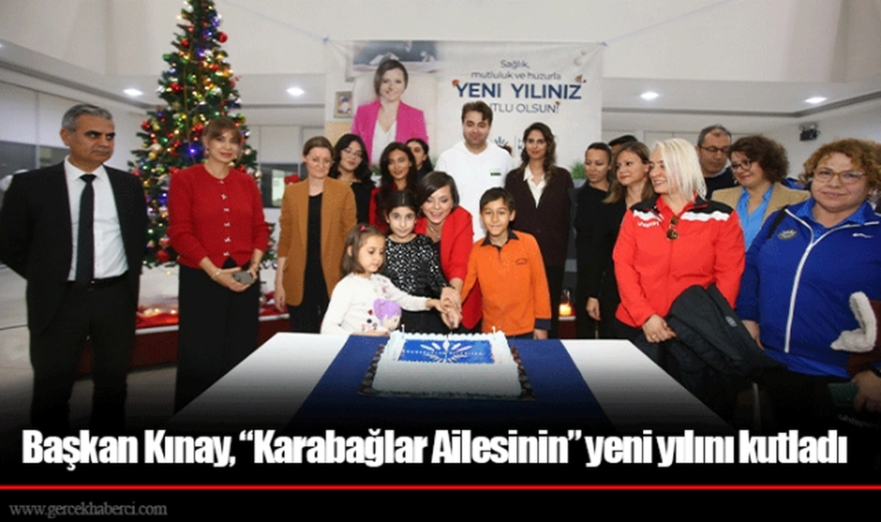 Başkan Kınay, “Karabağlar Ailesinin” yeni yılını kutladı.