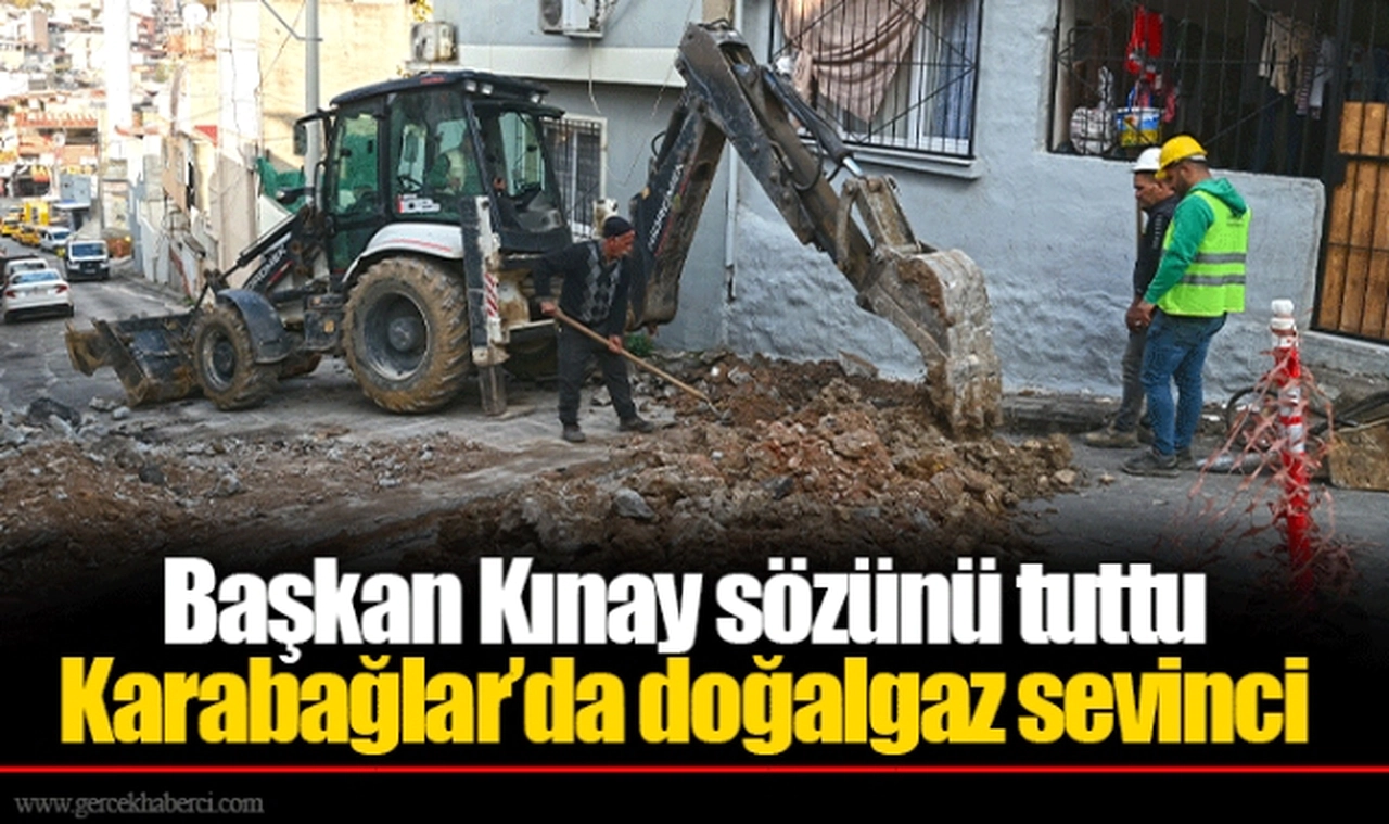 Başkan Kınay sözünü tuttu