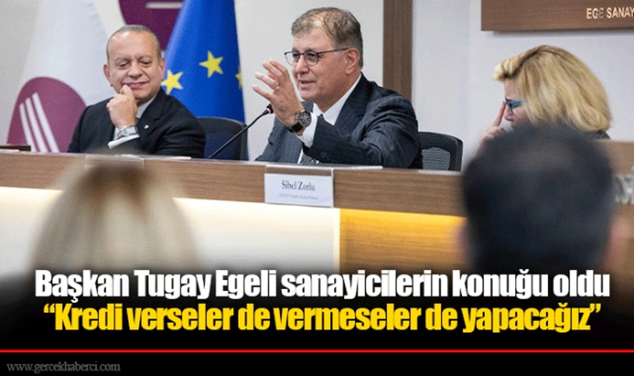 Başkan Tugay Egeli sanayicilerin konuğu oldu