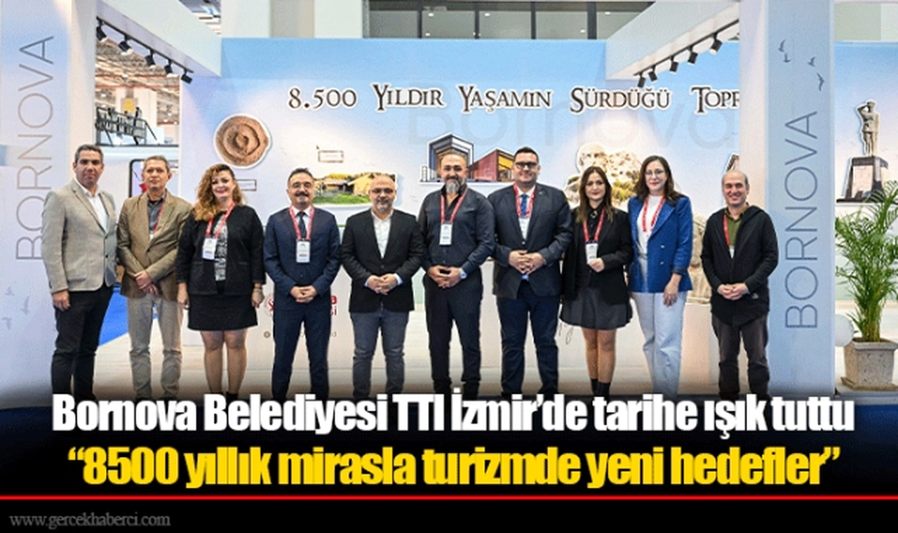 Bornova Belediyesi TTI İzmir’de tarihe ışık tuttu