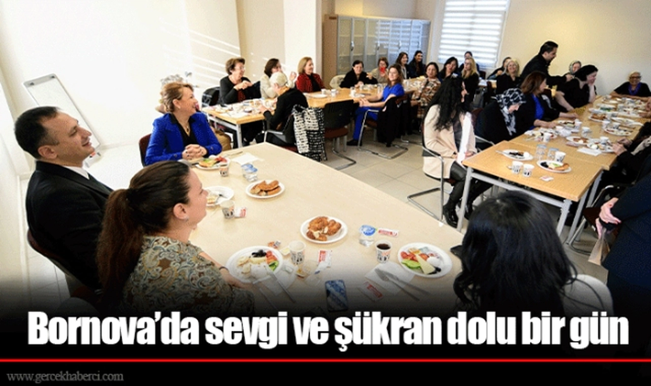Bornova’da sevgi ve şükran dolu bir gün