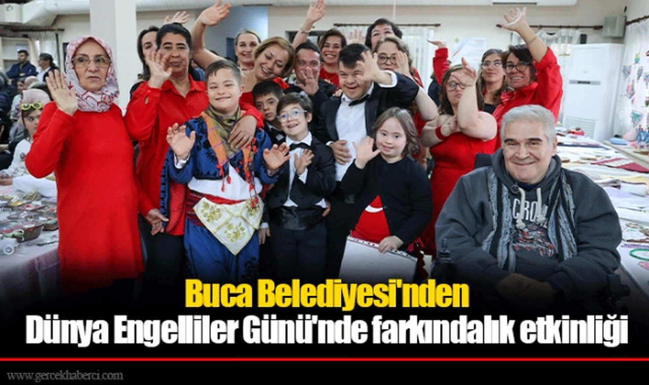 Buca Belediyesi'nden Dünya Engelliler Günü'nde farkındalık etkinliği