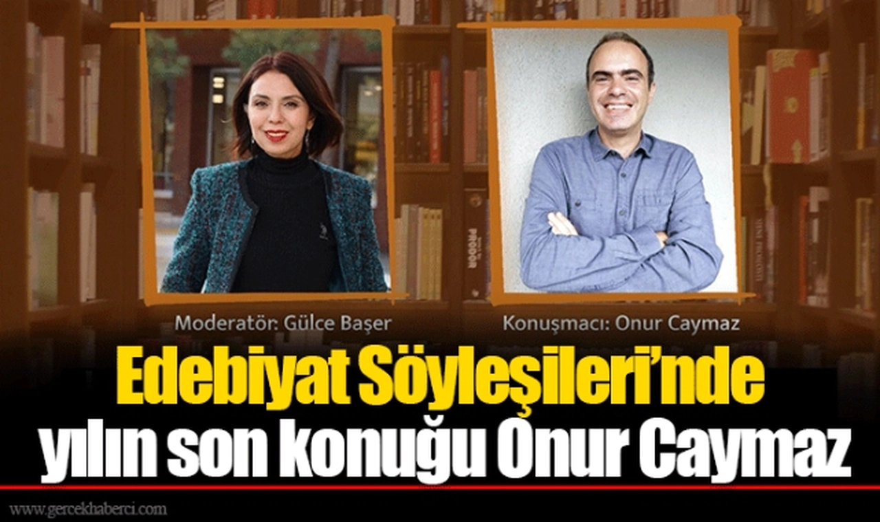Edebiyat Söyleşileri’nde yılın son konuğu Onur Caymaz