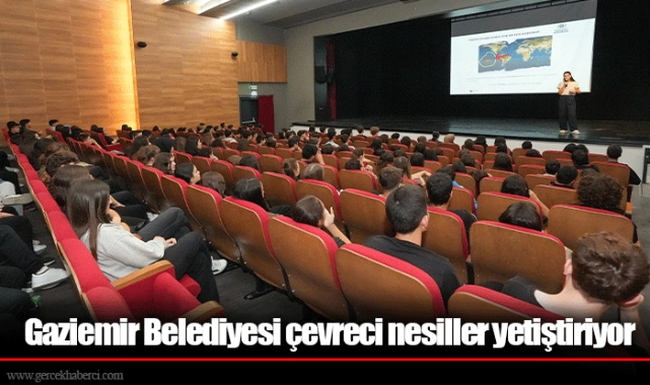 Gaziemir Belediyesi çevreci nesiller yetiştiriyor