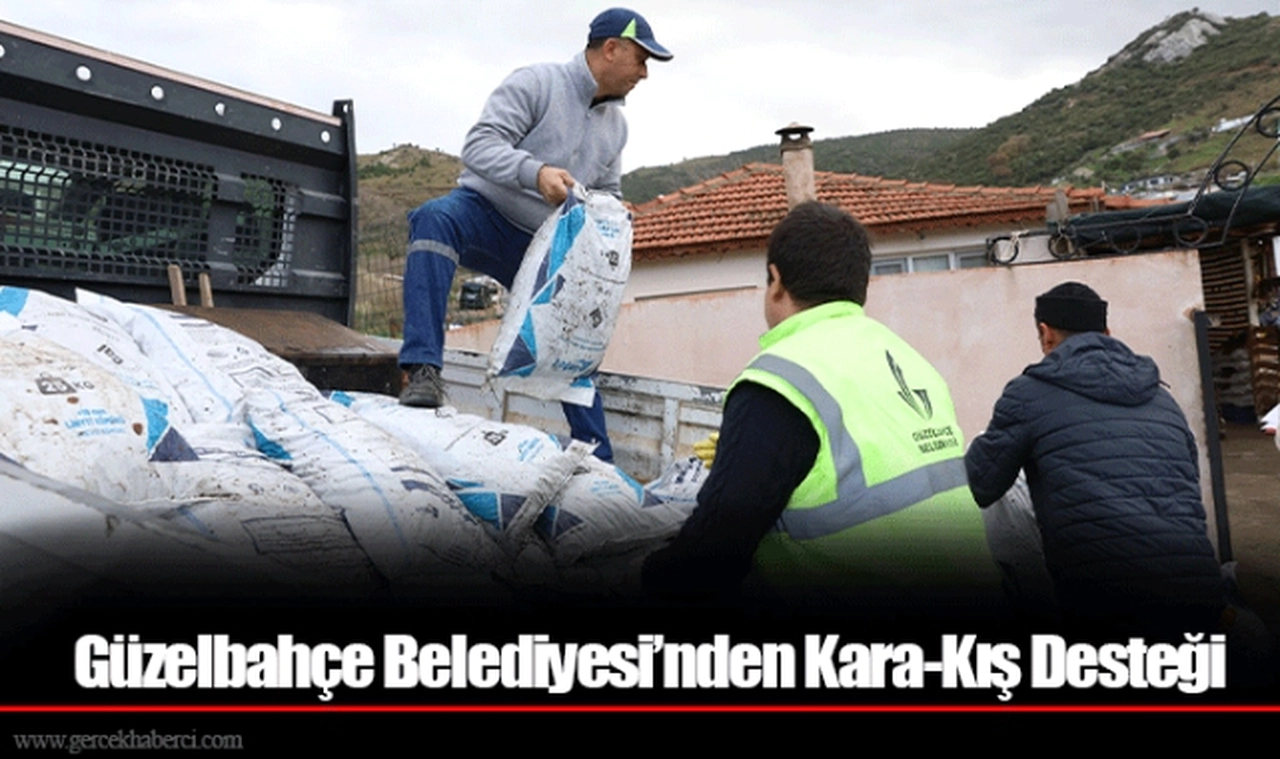 Güzelbahçe Belediyesi’nden Kara-Kış Desteği