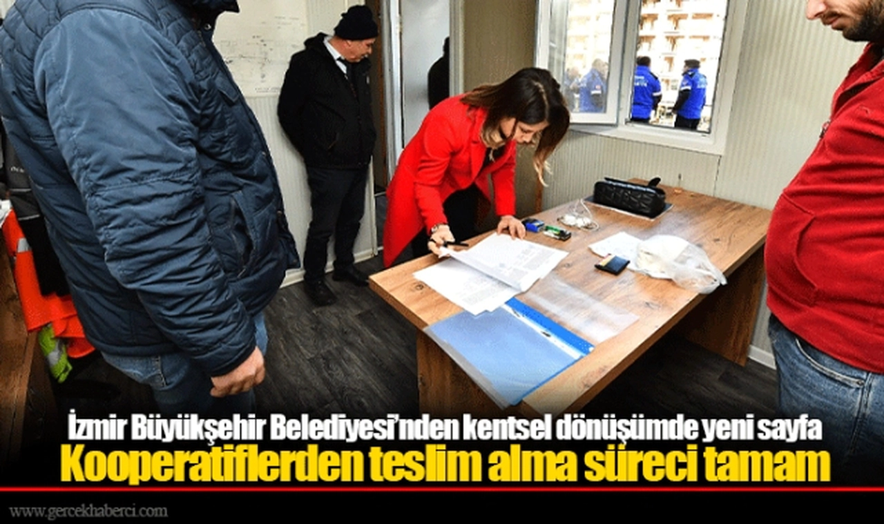 İzmir Büyükşehir Belediyesi’nden kentsel dönüşümde yeni sayfa 