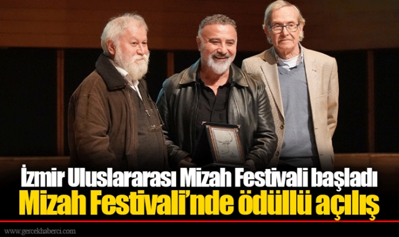 İzmir Uluslararası Mizah Festivali başladı