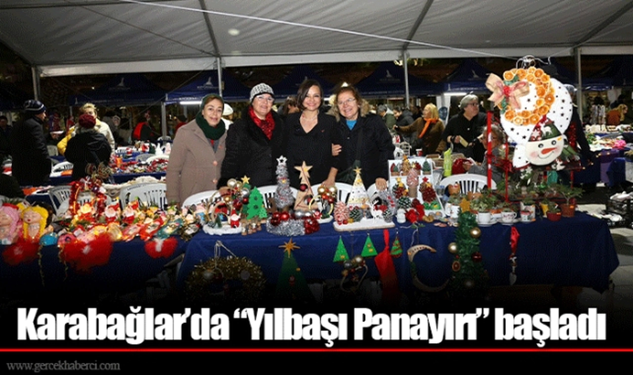 Karabağlar’da “Yılbaşı Panayırı” başladı