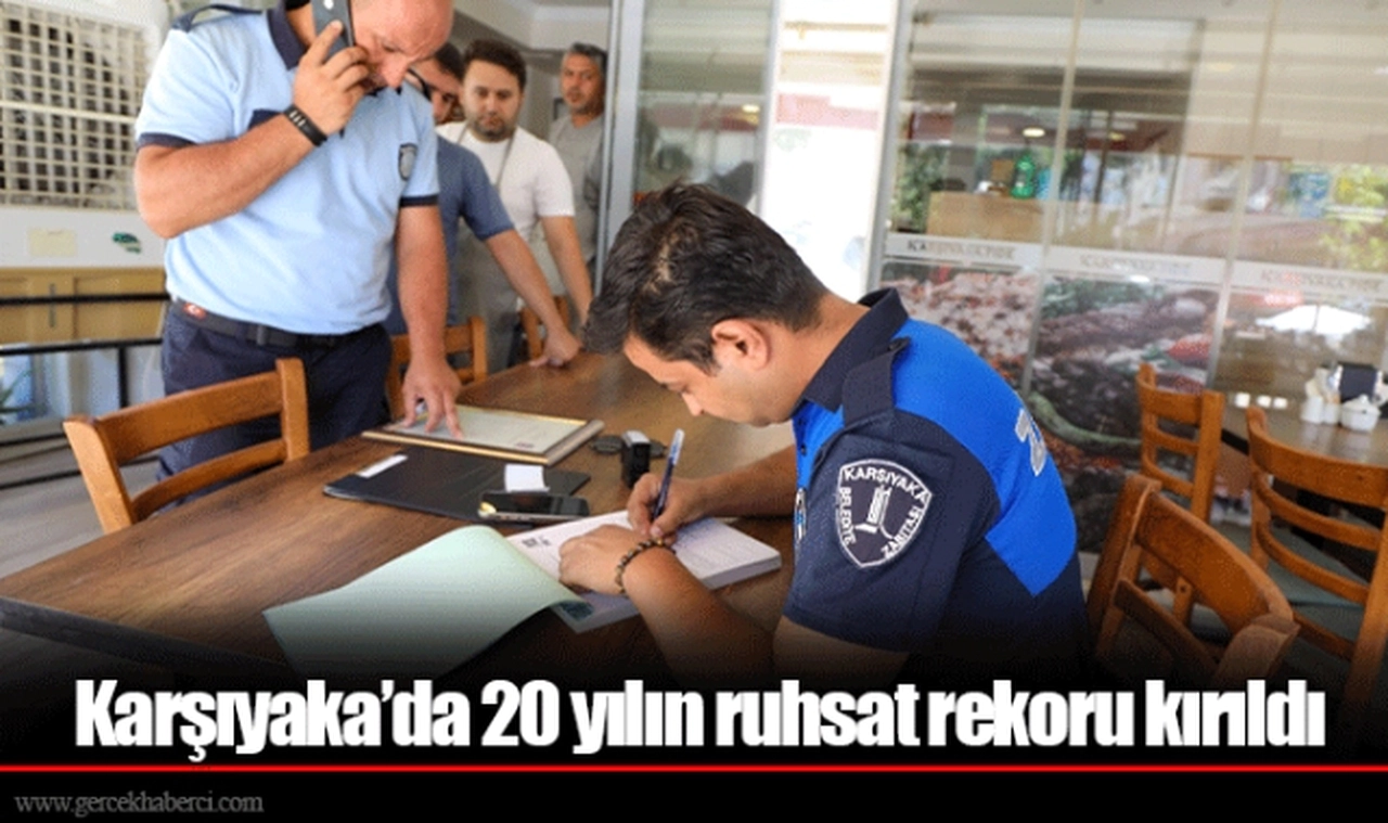 Karşıyaka’da 20 yılın ruhsat rekoru kırıldı