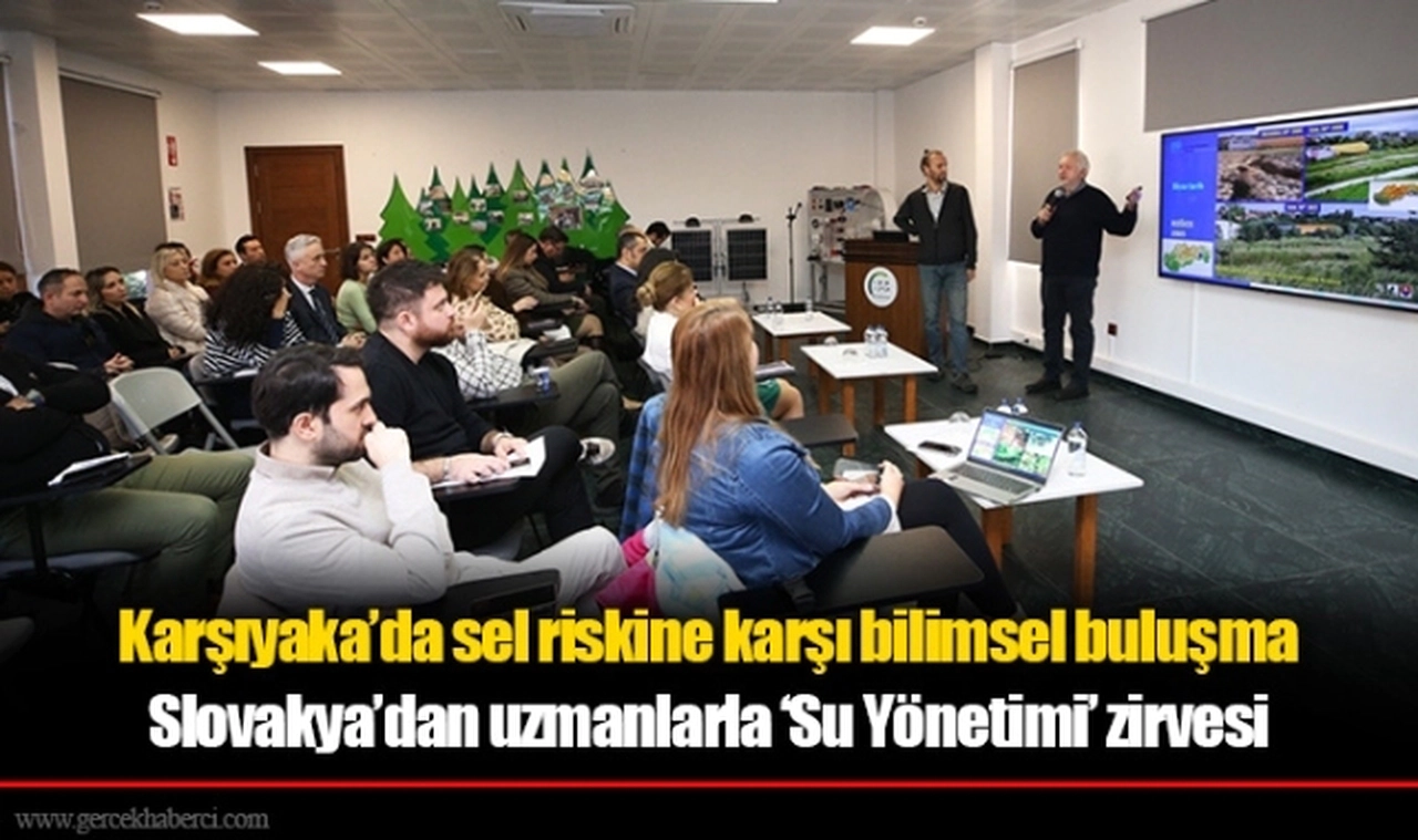 Karşıyaka’da sel riskine karşı bilimsel buluşma