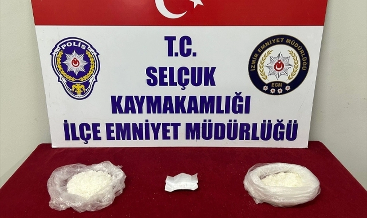 Selçuk'ta uyuşturucu operasyonunda yakalanan şüpheli tutuklandı