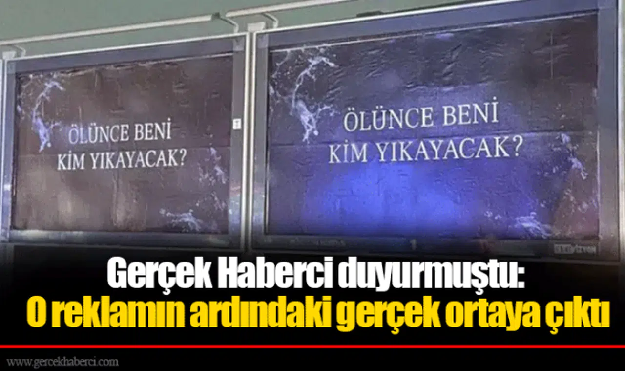 Gerçek Haberci duyurmuştu: O reklamın ardındaki gerçek ortaya çıktı