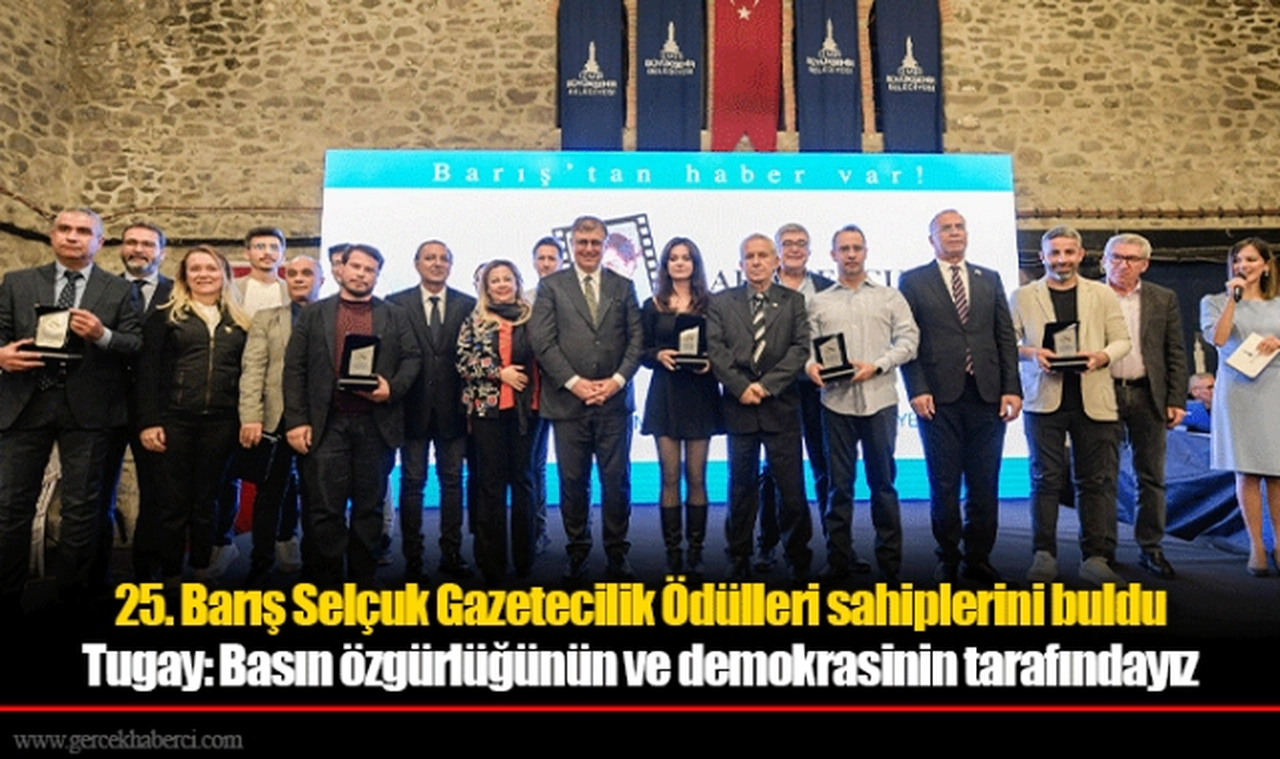 25. Barış Selçuk Gazetecilik Ödülleri sahiplerini buldu