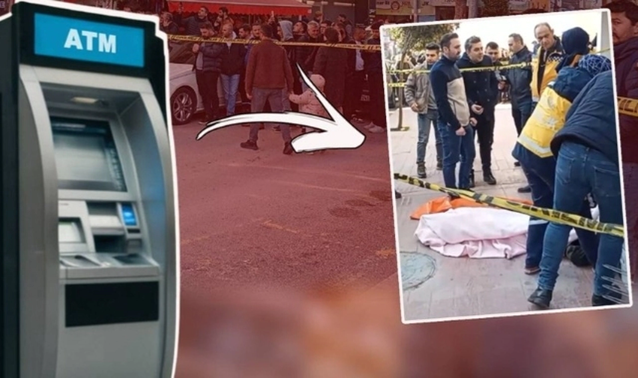 ATM’de Dehşet, Tüm Mahalle Ayağa Kalktı, Para Çekerken Canından Oldu