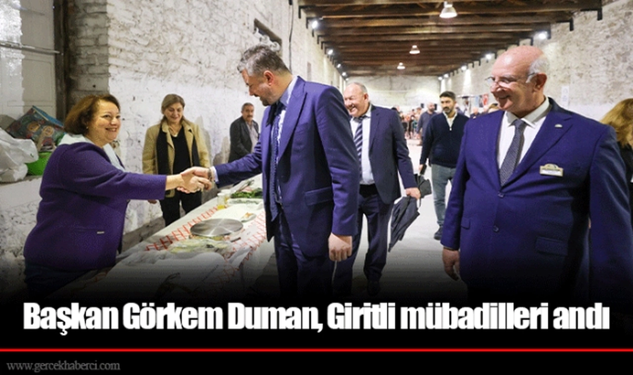 Başkan Görkem Duman, Giritli mübadilleri andı
