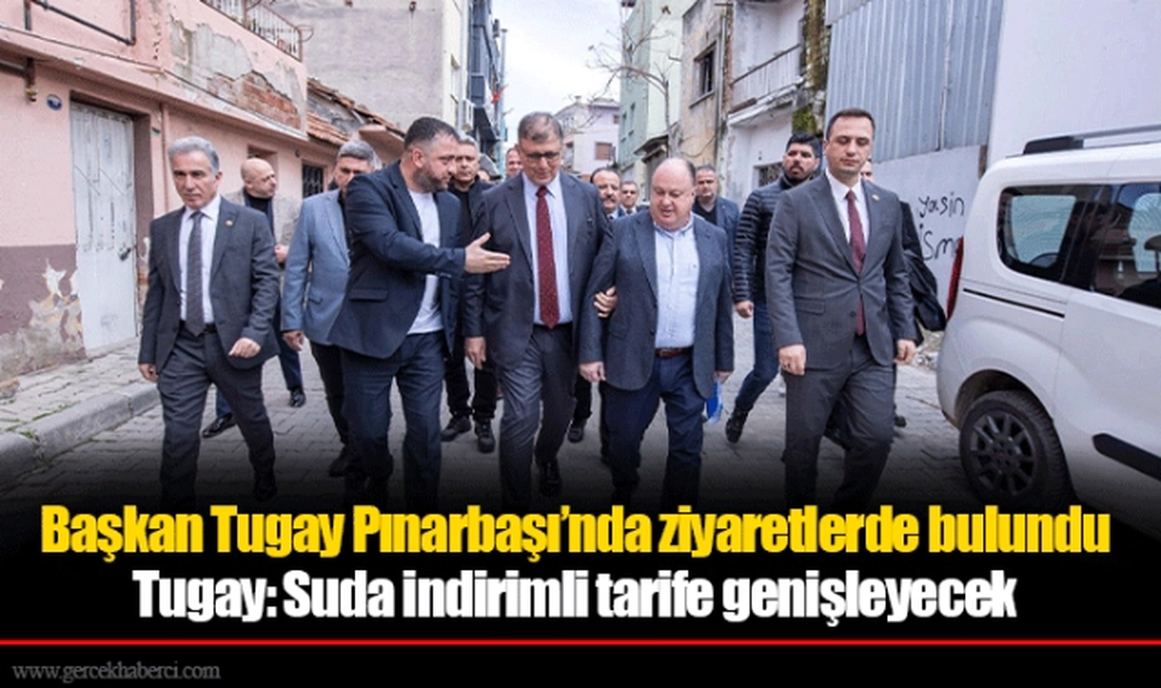 Başkan Tugay Pınarbaşı’nda ziyaretlerde bulundu