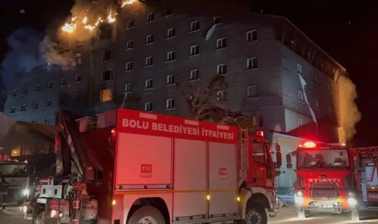 Bolu'da Kayak Merkezindeki Otel Yangınında Can Pazarı: Ölü ve Yaralılar Var