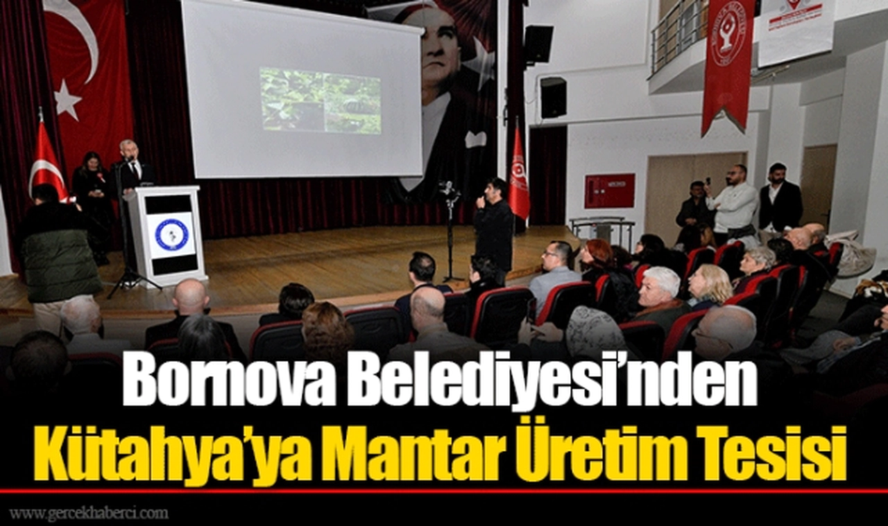 Bornova Belediyesi’nden Kütahya’ya Mantar Üretim Tesisi