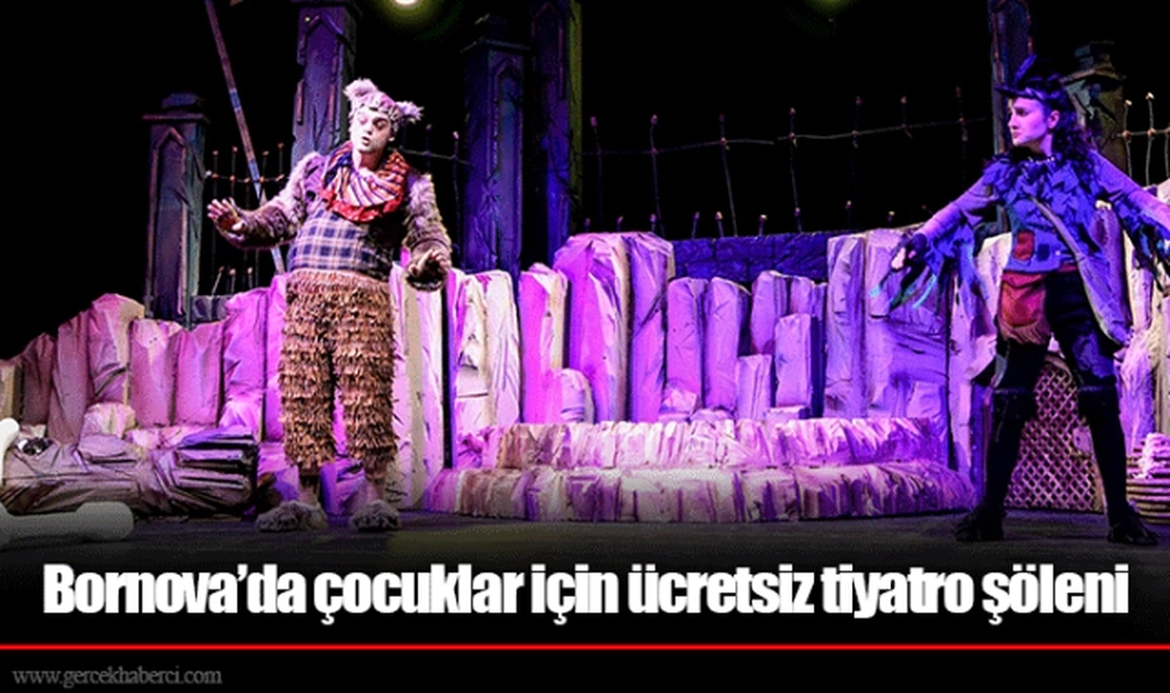 Bornova’da çocuklar için ücretsiz tiyatro şöleni
