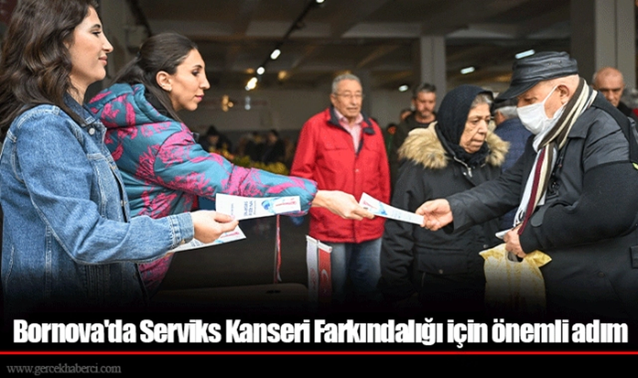 Bornova'da Serviks Kanseri Farkındalığı için önemli adım
