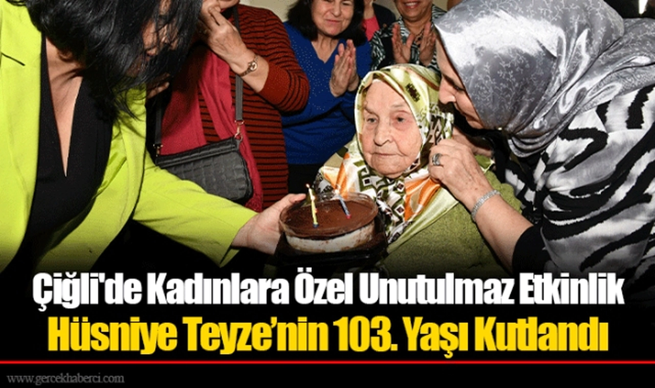 Çiğli'de Kadınlara Özel Unutulmaz Etkinlik