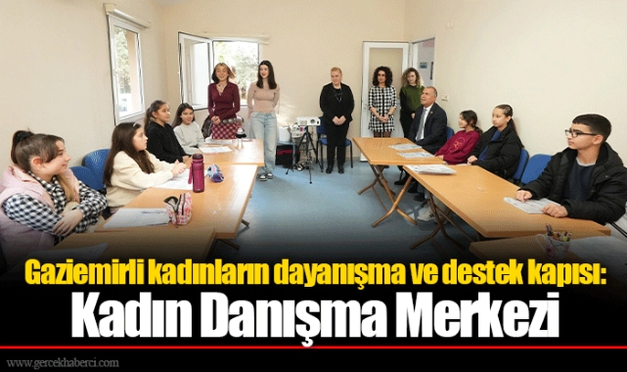 Gaziemirli kadınların dayanışma ve destek kapısı: Kadın Danışma Merkezi