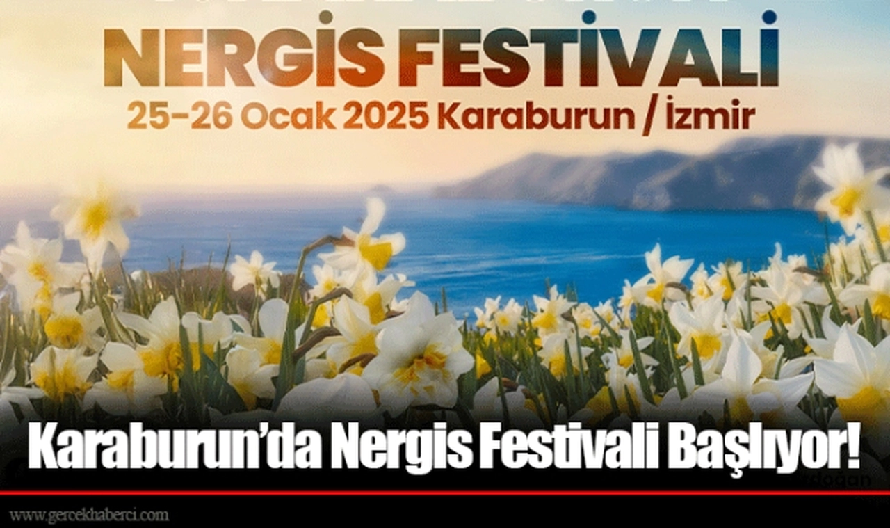 Karaburun’da Nergis Festivali Başlıyor!