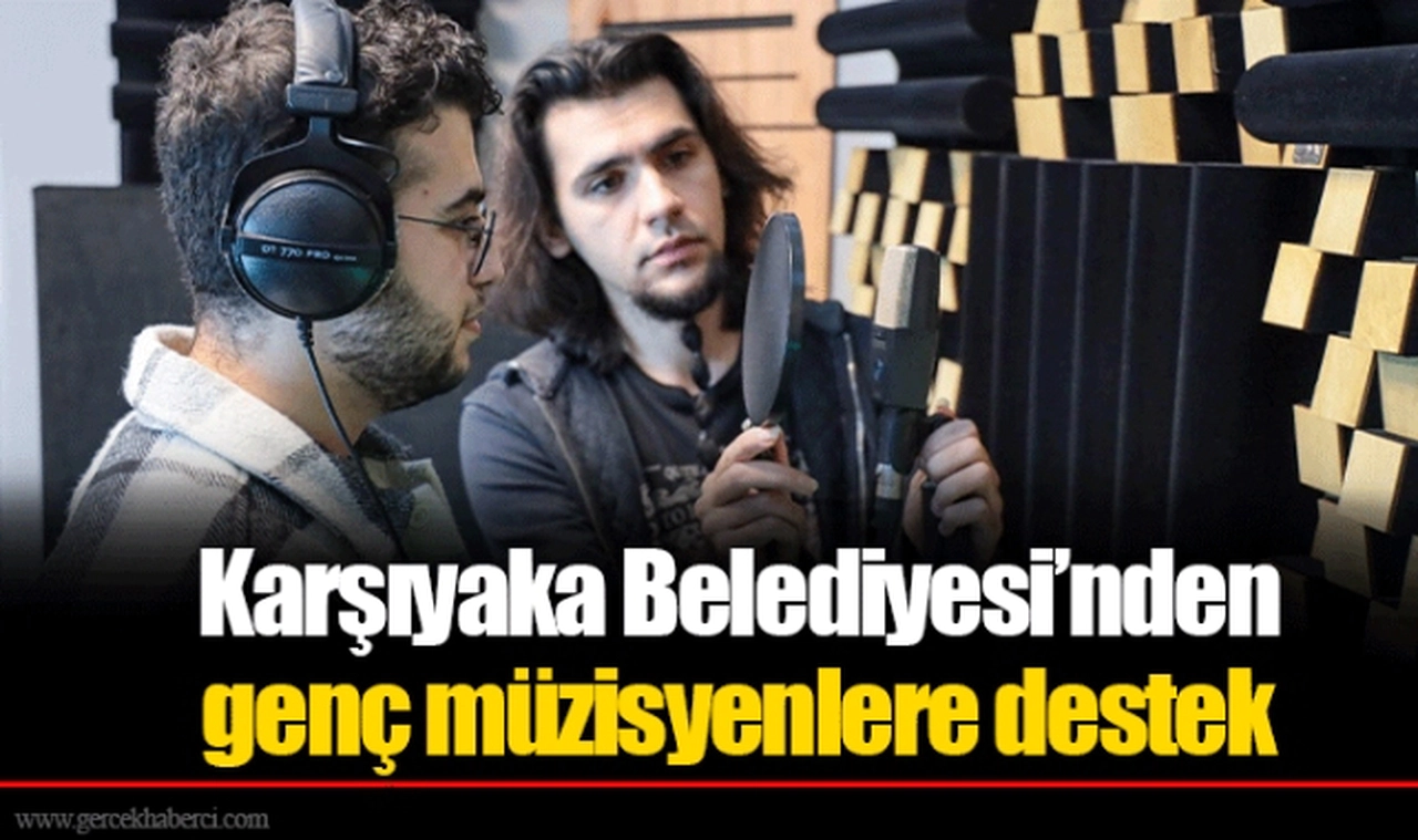 Karşıyaka Belediyesi’nden genç müzisyenlere destek