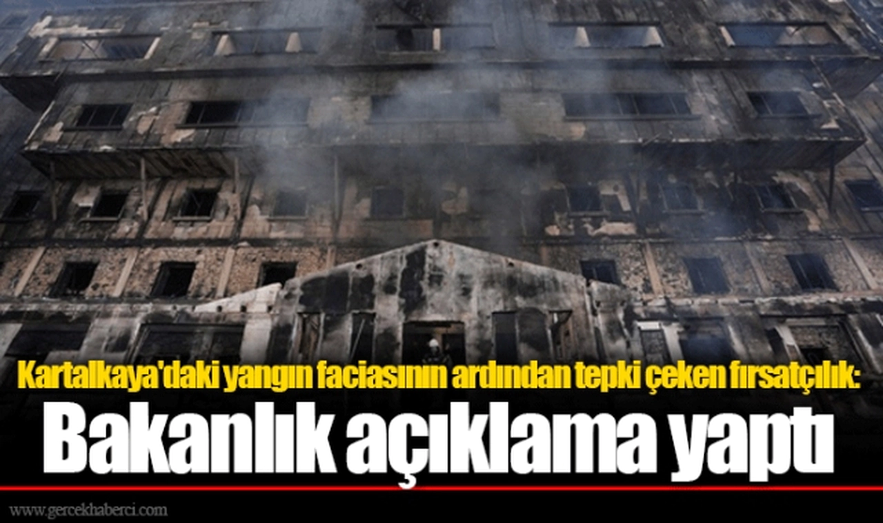 Kartalkaya'daki yangın faciasının ardından tepki çeken fırsatçılık: Bakanlık açıklama yaptı