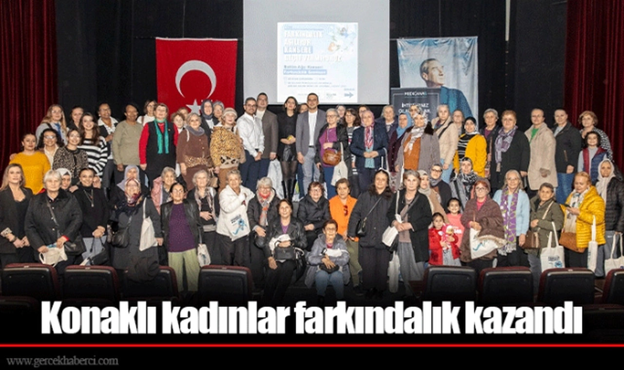 Konaklı kadınlar farkındalık kazandı