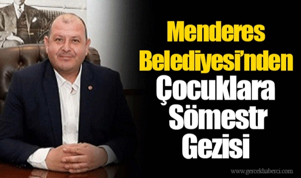 Menderes Belediyesi’nden Çocuklara Sömestr Gezisi