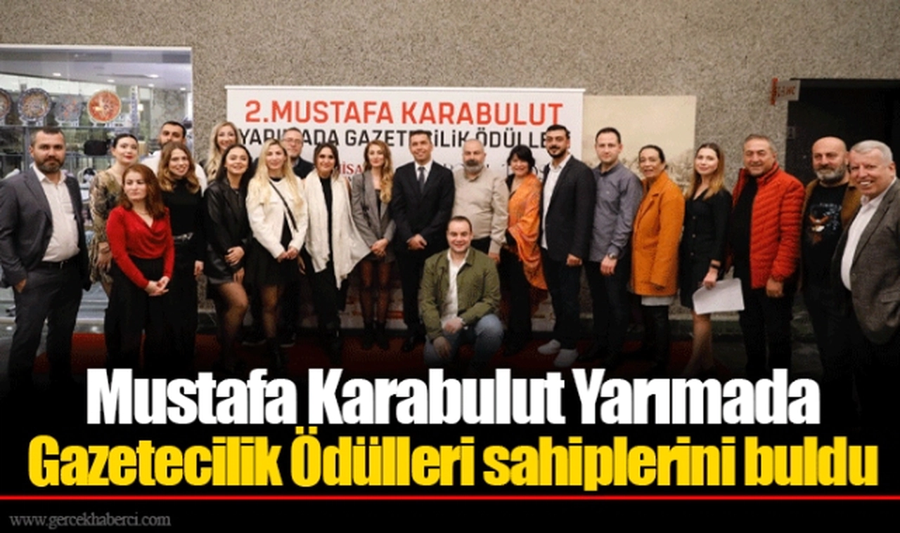 Mustafa Karabulut Yarımada Gazetecilik Ödülleri sahiplerini buldu