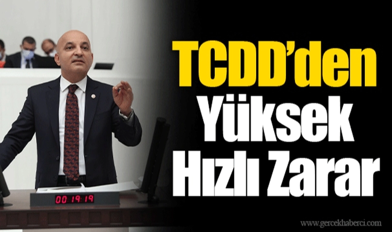 TCDD’den Yüksek Hızlı Zarar