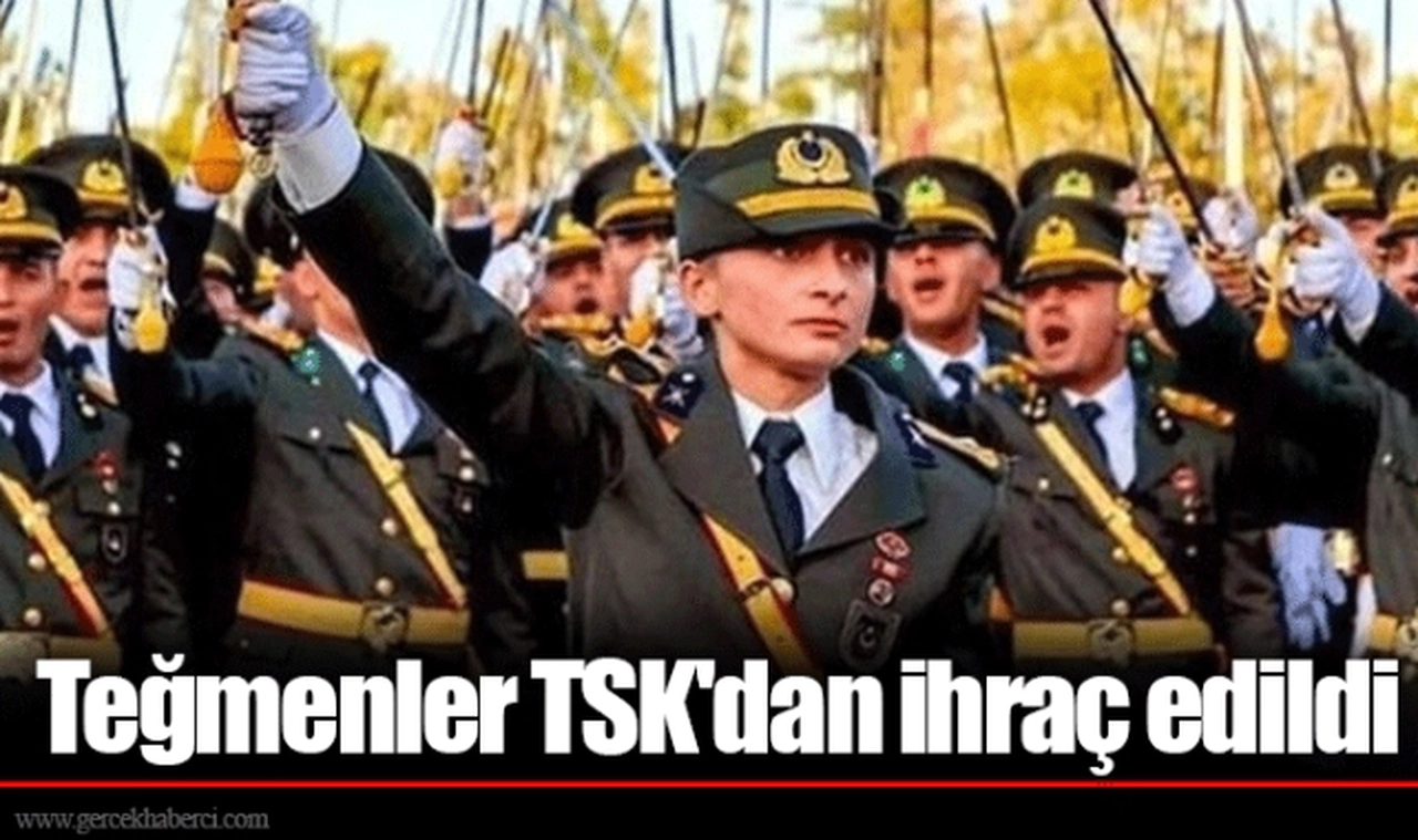 Teğmenler TSK'dan ihraç edildi