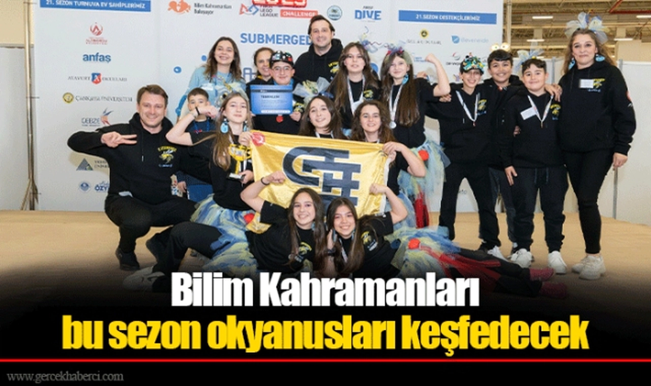 Bilim Kahramanları bu sezon okyanusları keşfedecek